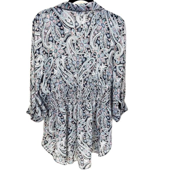 Cato Paisley Tunic - Size XL - Picture 2 of 5